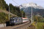 Aufgrund von Br�ckenbauarbeiten bei Traunstein war die Korridorstrecke an zwei Wochenenden im Oktober 2013 auch tags�ber gesperrt.