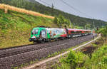 1116 159-5 "150 Jahre Brennerbahn" fährt mit dem  railjet 797 (Klagenfurt Hbf - Salzburg Hbf - Flughafen Wien (VIE)) bei Kolbnitz vorüber.