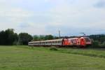 SZ 541 101 zieht den EC 1213 von Spittal-Millst�ttersee nach Zagreb am 06.06.12 in Faak am See vorbei.
