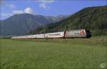 101.110 mit EC 217 von Saarbr�cken Hbf nach Graz Hbf.