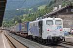 Nachschuss auf die kürzlich zuvor umgebauten (Neue Griffstangen) 139 260-4, als diese am 03.07.2018 den "TERRATRANS/paneuropa"-KLV TEC 43821 (Bremmen Grolland - Verona Q.
