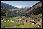 Heute gibts ein Landschaftsbild mit Zug zu sehen.