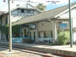Bahnhofgeb�ude in Sterzing.