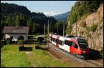 �sterreichurlaub 2008 - �BB: Ein Triebwagen der Baureihe 4024 ist auf dem Weg nach Brenner.