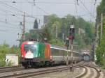 1016 025-7 "Portugal" am OIC 162, aufgenommen am 20.05.09 in Brixlegg