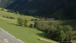 Italienische 412 vor Kombizug verl��t die Schleife St.