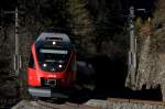 �BB 4024 061-6 f�hrt am 02.11.12 von Innsbruck nach Brennero/Brenner.