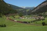 Juli 2013 verirrte sich die in Villach beheimatete 1216 025 an die Brennerbahn.