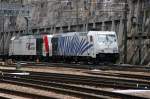 Lokomotion 185 661 und 185 664 haben am 27.08.10 einen G�terzug auf der Nordrampe bis zum Brenner gezogen.
