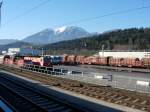 Blick ins Terminal G�terumschlagzentrum W�rgl.