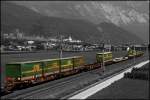 Die italienische Spedition SAE aus Trento setzt im Alpenverkehr auf die Bahn.