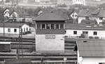 Stellwerk 2 der ÖBB in Bludenz, 09.08.1977.