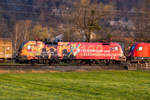 1016 048-1 als "Feuerwehrlok" zwischen Hohenems und Dornbirn