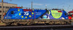 Der neueste Zugang im ÖBB Werbelokpark: "25 Jahre Österreich in der EU", 1116 276-7.
