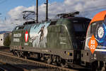 1116 182-7 "Bundesheer" durch Dornbirn.