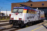 RheinCargo "Martin Luther" 185 589 in Wolfurt am 10.7.21