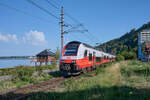 4748 012 war am 08.09.2026 als S25917 auf dem Weg von Lindau nach Bludenz. In K�rze wird der Bregenzer Hafenbahnhof erreicht.