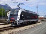 Die 1216 025 "world record" war / ist heute den ganzen Tag in Bludenz zu Vorf�hrzwecken im Bludenzer Bahnhof unterwegs.