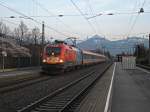 1116 250 fuhr heute mit dem 961 von Bregenz nach Innsbruck und hier f�hrt mit dem 960 retour nach Bregenz in Lauterach.