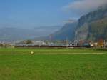 Die 1116 038 "Siemens" hatte heute die Aufgabe den IC 119 von Lindau nach Innsbruck zu bef�rdern.