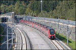 Am 3. Oktober 2025 erreicht die Testfahrt mit dem Railjet Kiss wieder die Steiermark. Zu meinem Glück am gegengleis im tollen licht.  