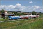 Eine neue Plan B Maschine gibt es zur Zeit bei der GBK zu bewundern. 2016 920 der Adria Transport f�hrt mit R 4371 von Graz nach Wies-Eibiswald. 
Gussendorf am 27.6.2011

