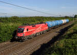 Die 1116 016 "Rail Cargo Group" war am frühen morgen des 15.
