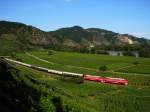Doppel M�V M61 " NOHAB" Dieselloks in der Wachau 23.06.2012.