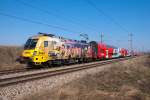 1116 153 "ÖAMTC" war am 18.03.2015 mit dem R 2337 von Breclav nach Mödling unterwegs.