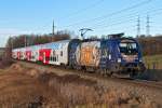 1116 077 "Michelangelo/Galileo", unterwegs mit R 2245.