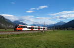 4024 034-3 als S 1 5118 (Kufstein - Telfs-Pfaffenhofen) bei Flaurling, kurz vor dem Ziel. 06.10.2018.