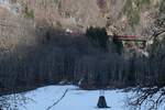 Arlbergbahn Westrampe (||) - Von Braz zum Arlbergbahntunnel hinauf verläuft die Bahnlinie an den nördlichen Hängen des Klostertals.