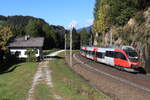 ÖBB 4024 091-3 als S3 bei der Talfahrt nach Kufstein.