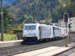  BR 185 662-4, BR 139 177-0, BR 186 102-0 & BR 186 110-3 mit einem G�terzug aus Italien in Richtung Innsbruck, im Bahnhof Steinach in Tirol.
