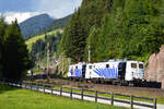 Lokomotion 139 260 und 311 als Lokzug bei Gries am Brenner - 12.08.2022  
