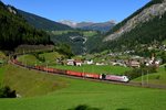 Am 24. September 2013 konnte das  Teufels-Zebra  von Lokomotion, die 185 666, mit dem EUC 44126 nach München Nord bei St. Jodok am Brenner abgelichtet werden.
 