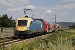 470 001 mit REX bei Muckendorf - Wipfling am 29.07.2016.