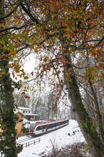 Herbst VS Winter …     Ein kurzer Gruß vom Winter lässt die Weststeiermark weiß werden.