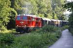 NLB 2143.56 am 07.Juli 2018 mit dem SLP 14981 von Mistelbach LB. nach Waldmühle kurz vor dem Ziel.