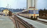 Im August 1981 fährt 4130.02 aus Feldkirchen in Kärnten aus