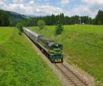 Mein persnlicher Hhepunkt in Sachen Bahn im Jahr 2010 war der erstmalige Besuch einer slowenischen Grodiesellok der Baureihe 664 in sterreich.
