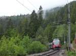 4024 als Regionalzug nach Innsbruck auf der Mittenwaldbahn.