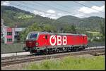 1293 009 als Lokzug bei Kindberg am 6.07.2020.
