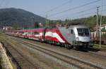 1116 249 als RJ558 in Kapfenberg am 18.08.2013.