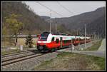 4744 041 zwischen Bruck an der Mur und Pernegg am 3.04.2019.