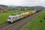 Am 6.05.2013 kam die 1116 130 (Frontrunner) beim Gterzug 55555 von St.Michael nach Villach zum Einsatz.