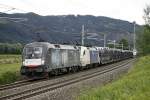 182 527 + 182 566 mit Güterzug bei Fentsch St.Lorenzen am 21.06.2015.