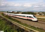 DB ICE-T 411 1119 Zug Meien als ICE 91 Hamburg - Wien, Passauer Bahn KBS 150 Wien - Passau, fotografiert bei Katzbach am 05.10.2011