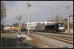 193 626 + 186... mit Güterzug in Neuhofen an der Krems am 31.01.2019.