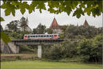 TÜRL NR 10   Auf der Radkersburgerbahn rollt dieser Tage er City Jet Eco dahin ,...
